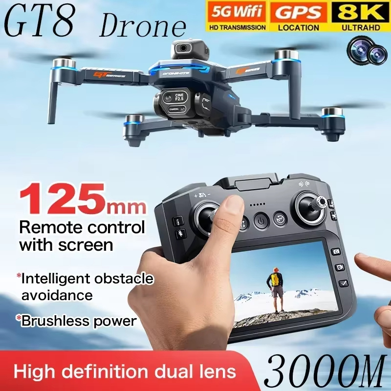 4,3-Zoll-Bildschirm GT8 Drohne – Jjrc Drone X12 Bewertung und Preis