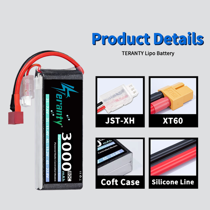TERANTY 2S 3000mAh Lipo-Akku 7 – Drone Battery 3S Bewertung und Preis