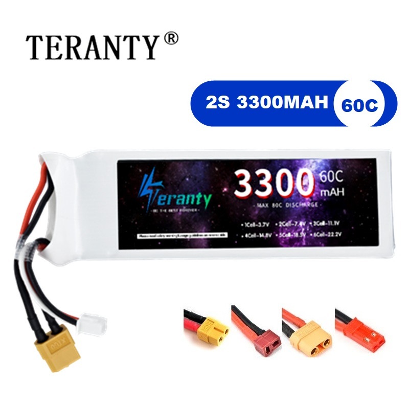 2S 7,4 V LiPo Batterie 3300mAh – Drone Battery 3S Bewertung und Preis